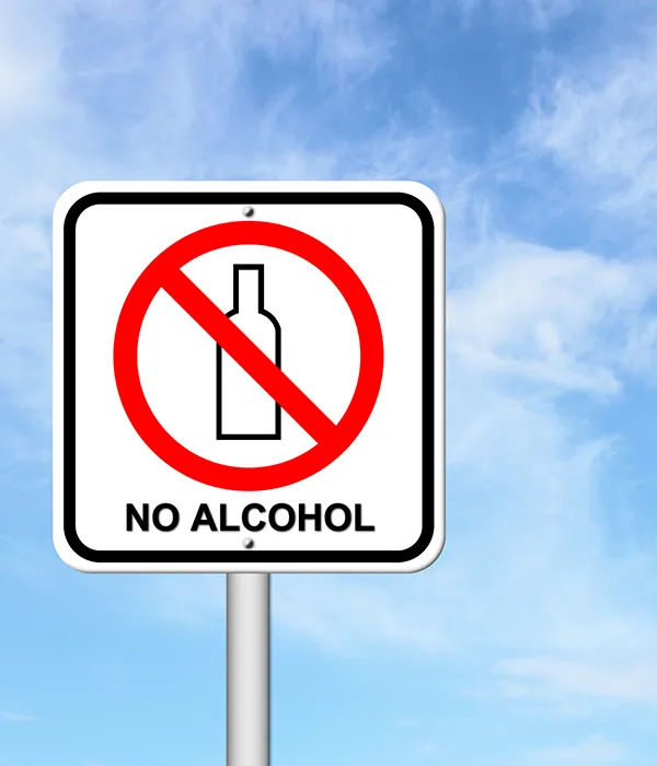lost angels alcohol detox sign symbol