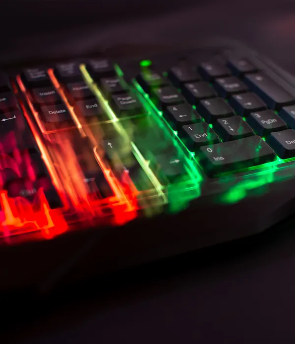 lost angels gaming addiction close keyboard glowing