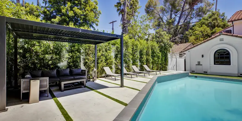 lost angels pool patio covered