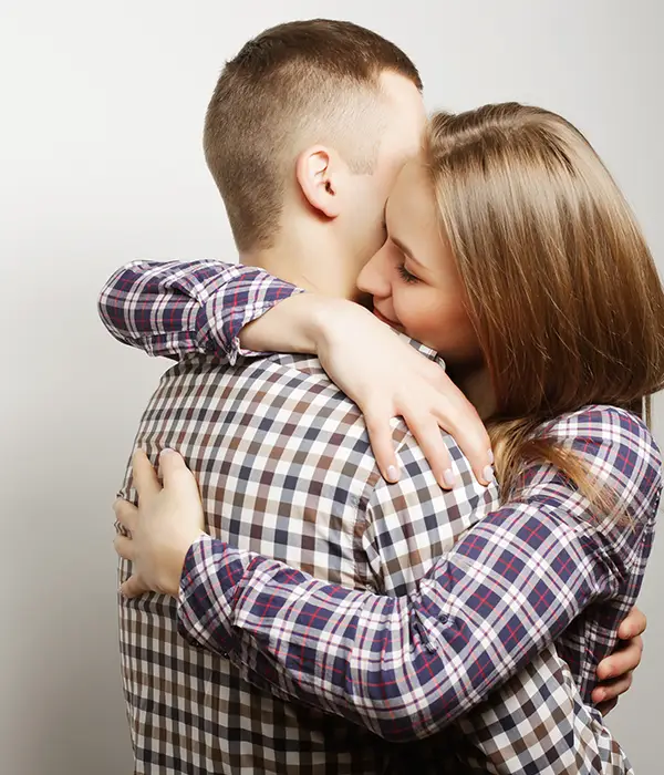 lost angels therapy young couple embrace studio