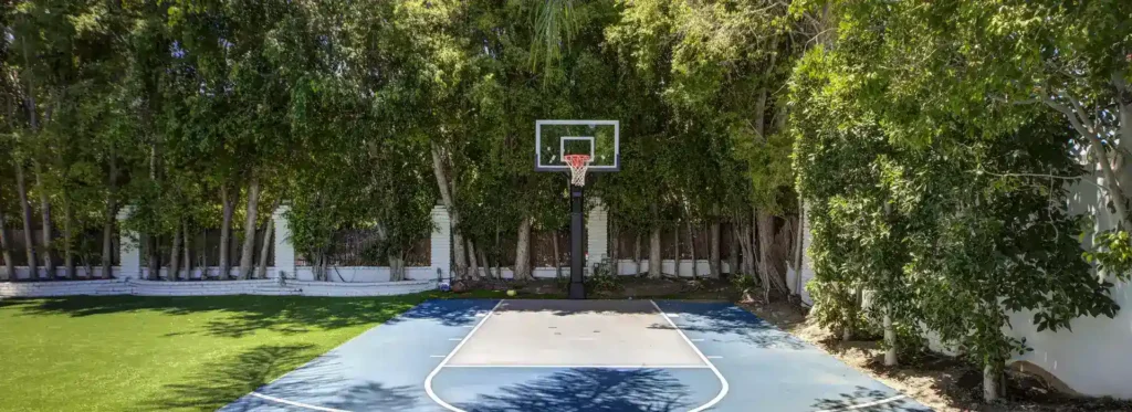 Lost angels inpatient rehab basketball court